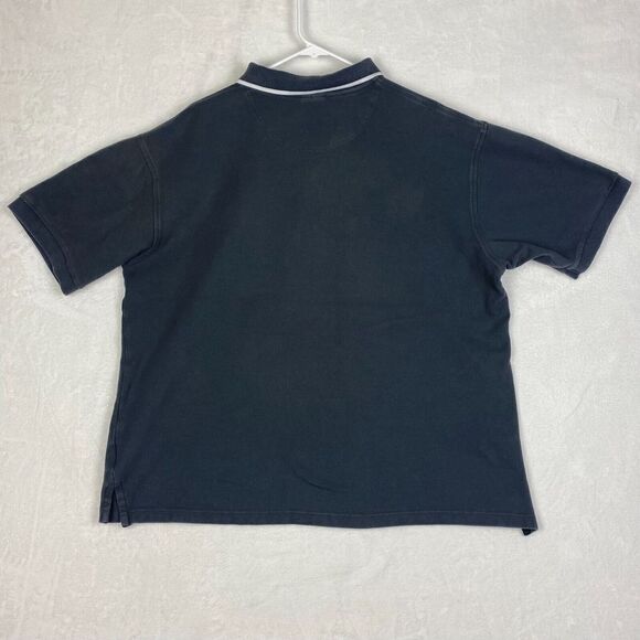 Nike Polo Shirt Mens Extra Large Gray Logo Short Sleeve Golf Casual - Picture 2 of 9